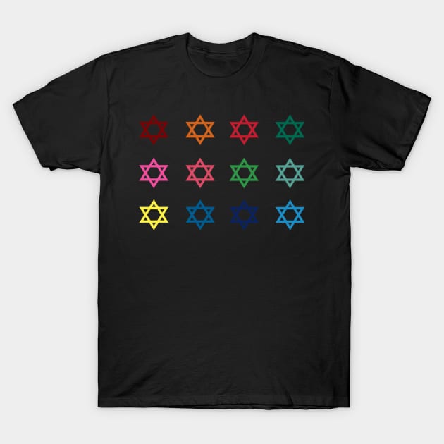 Jewish stars T-Shirt by ampp